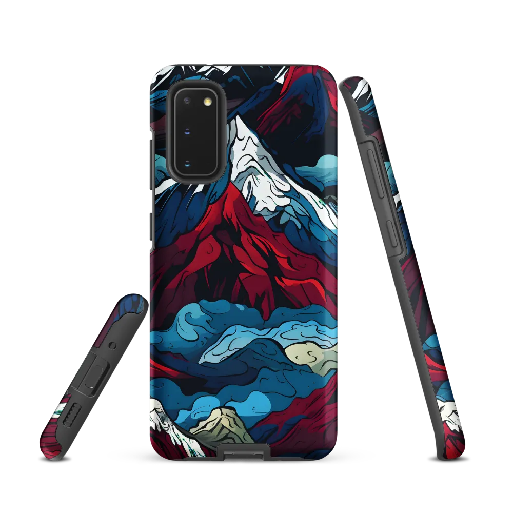 Mountain Majesty: An Abstract Voyage