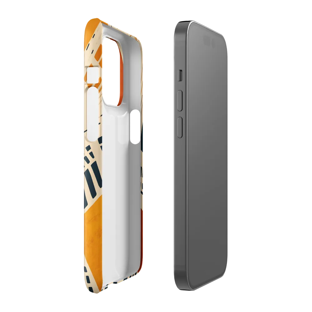 Urban Patterns in Harmony | Phone Case |  14 Pro | Snap Case | Glossy