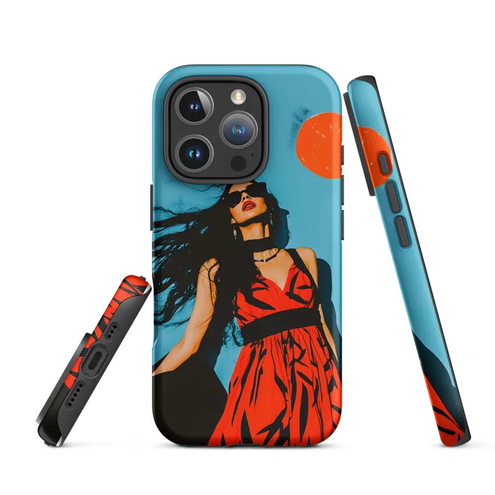 Sunset in Fashion: A Modern Portrait