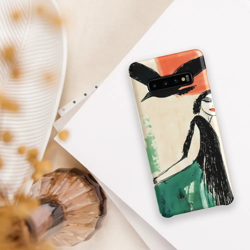 Elegance in Flight | Phone Case |  S10 Plus | Snap Case | Matte