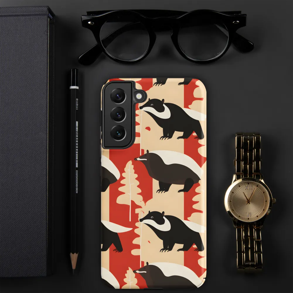 Wildlife Pattern: The Badger Tale