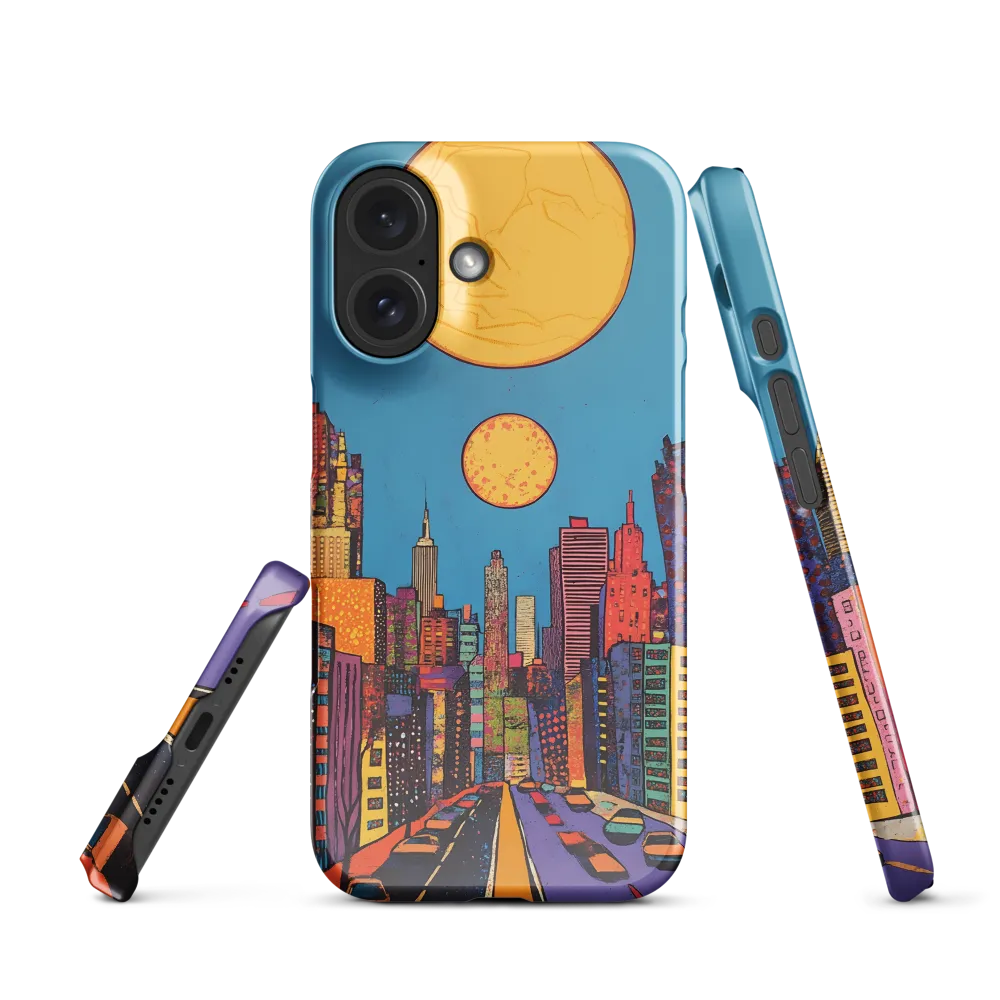 Urban Vibrance: A Pop Art Cityscape | Phone Case