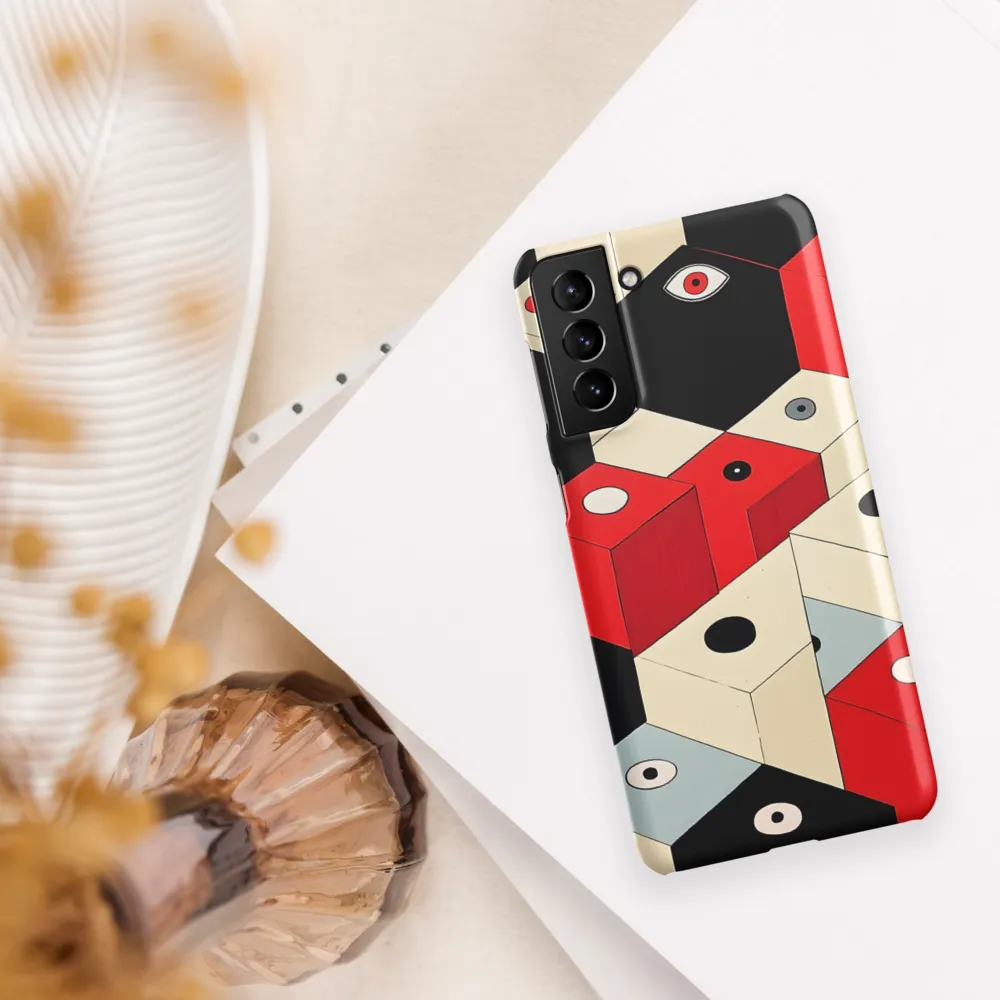 Dynamic Cubism | Phone Case |  S21 Plus | Snap Case | Matte