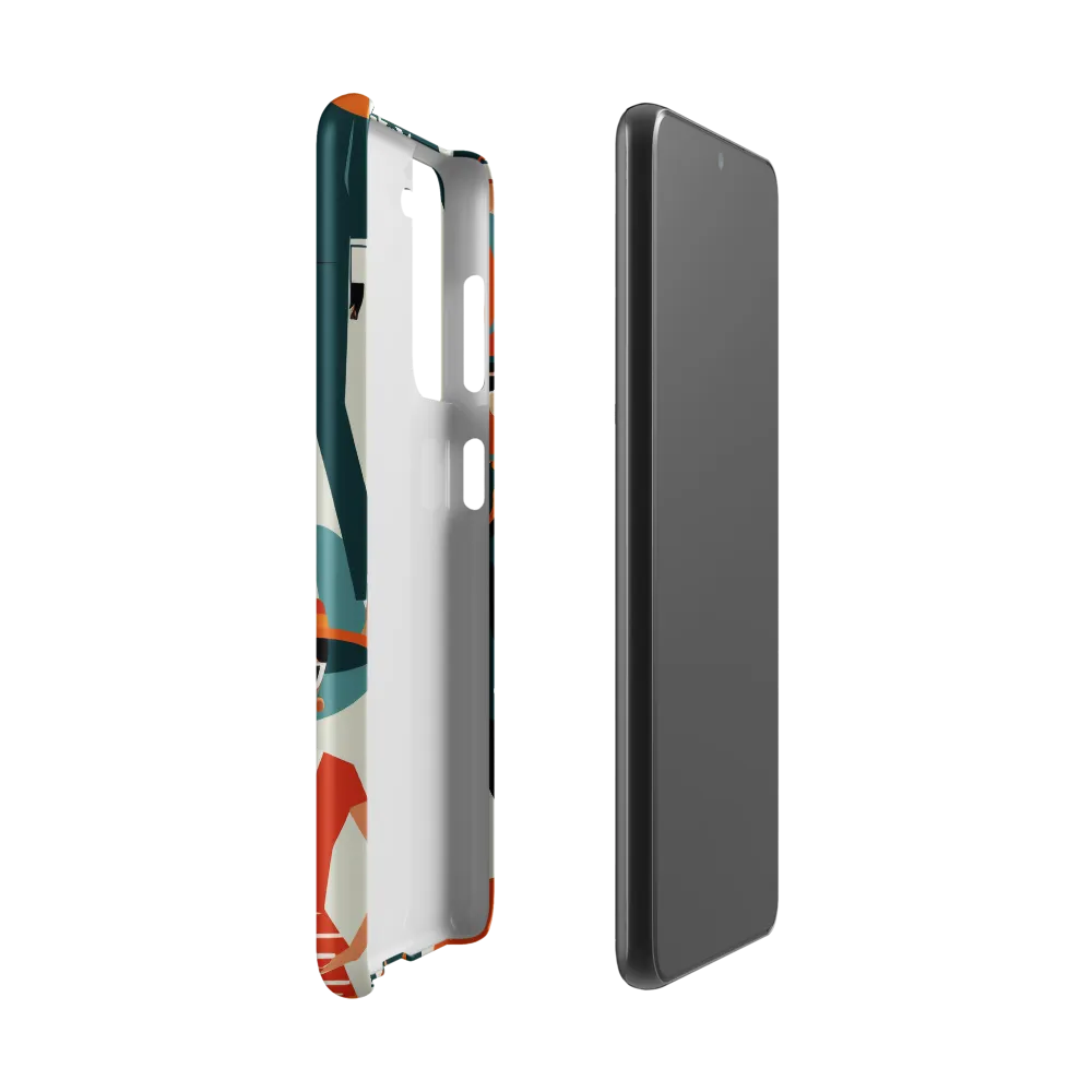 Chic Figures in Pop Art | Phone Case |  S21 | Snap Case | Matte
