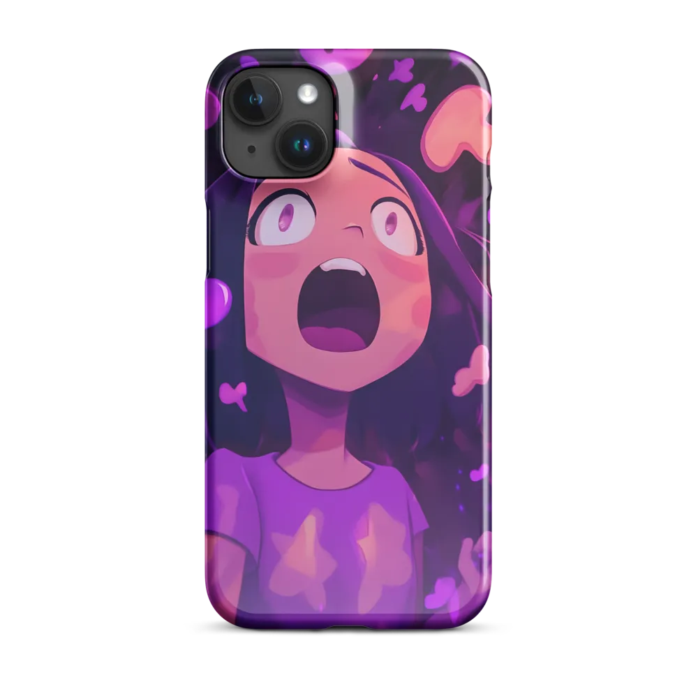 Whispers of Heartfelt Surprise | Phone Case |  15 Plus | Snap Case | Glossy
