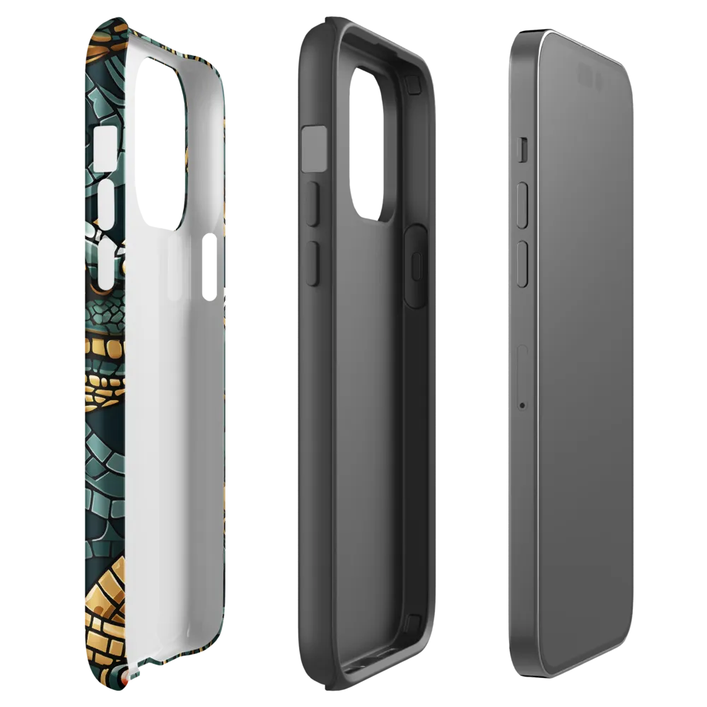 Lizards of Abstraction | Phone Case |  14 Pro Max | Tough Case | Glossy