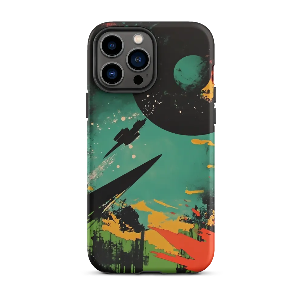 Journey Through the Cosmic Canvas | Phone Case |  13 Pro Max | Tough Case | Matte