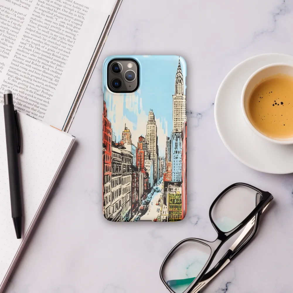 Urban Symphony: A City in Color | Phone Case |  11 Pro Max | Snap Case | Glossy