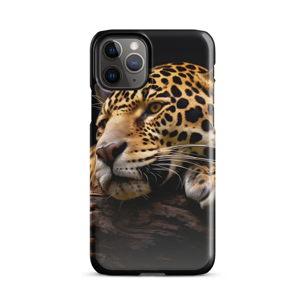Tranquil Majesty: The Resting Leopard
