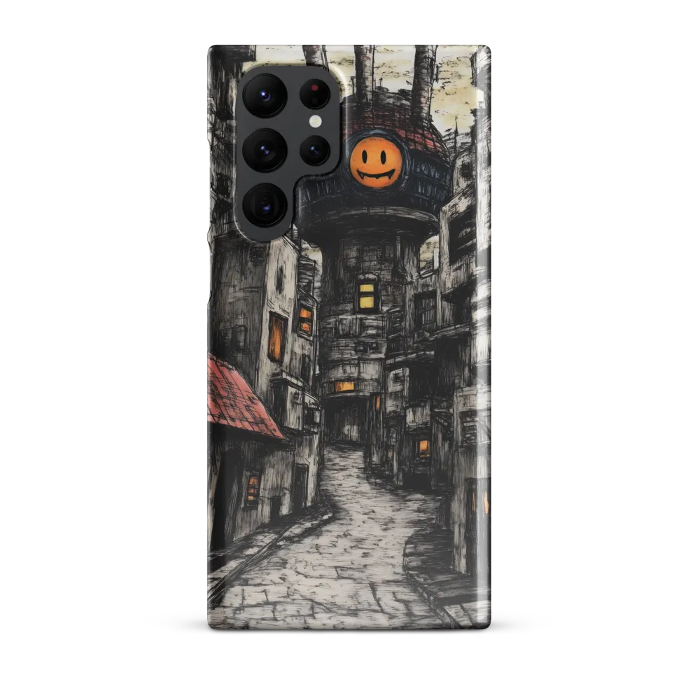 The Smiling Overlord of the Dystopian City | Phone Case |  S22 Ultra | Snap Case | Glossy