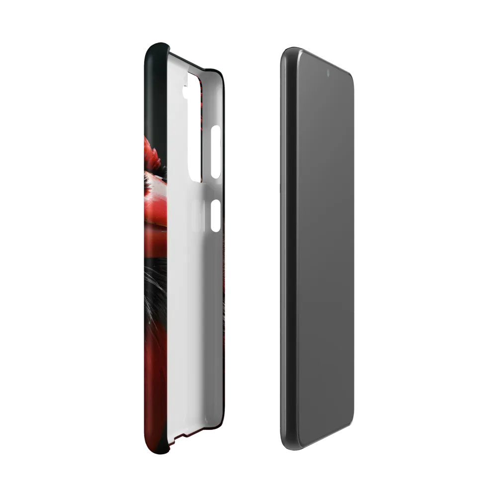 The Bold Cardinal | Phone Case |  S21 | Snap Case | Matte