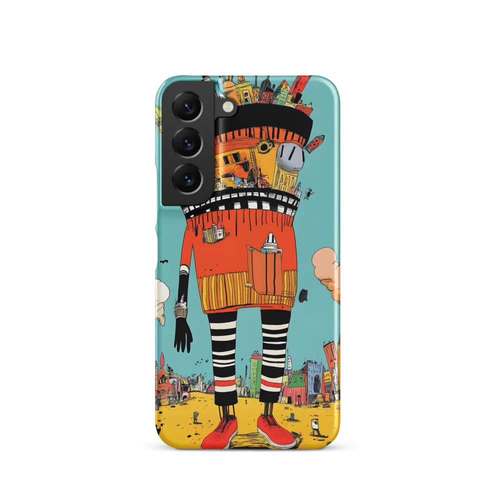 Urban Fantasia: A Whimsical Encounter | Phone Case |  S22 | Snap Case | Matte