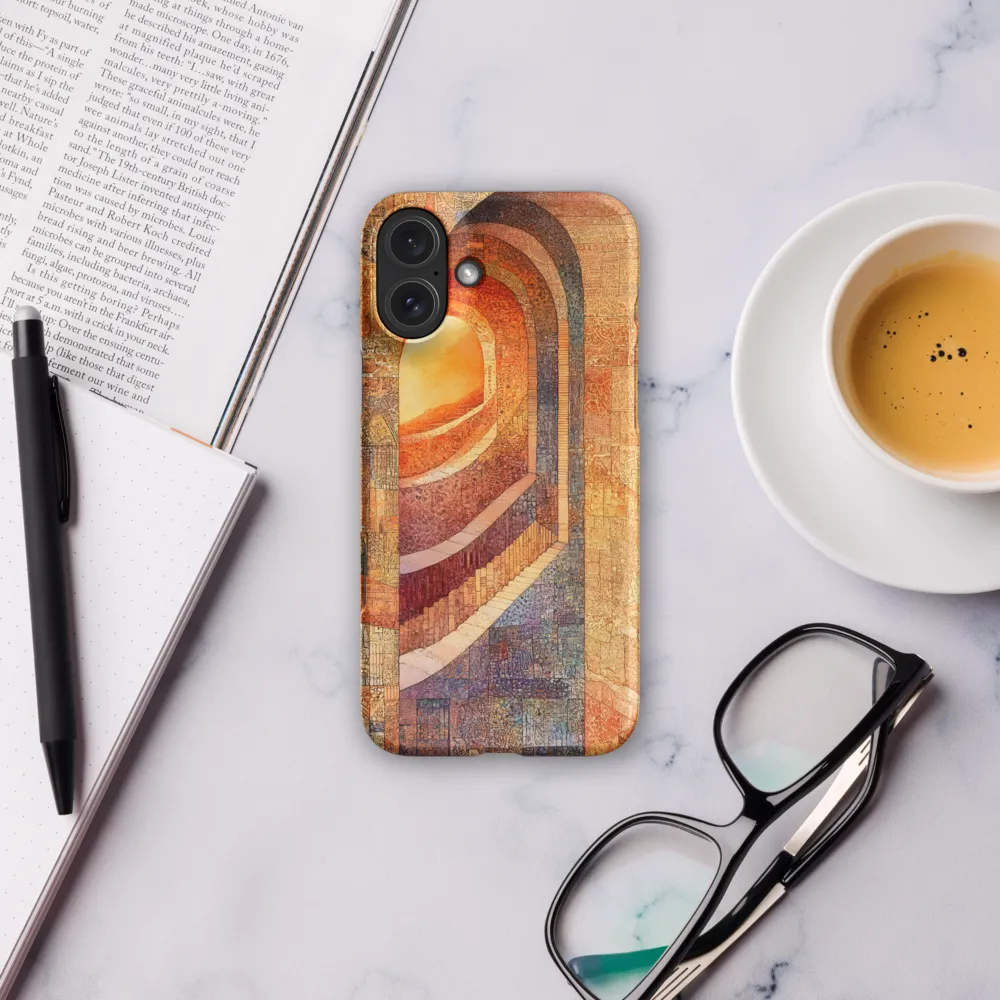 The Journey Through Shadows | Phone Case |  16 Plus | Snap Case | Matte