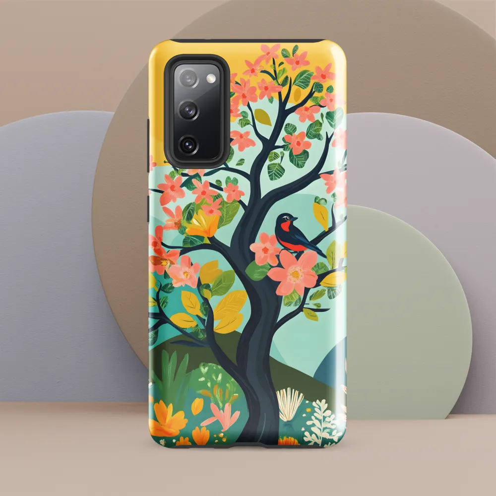 Spring Blossoms: A Serene Encounter