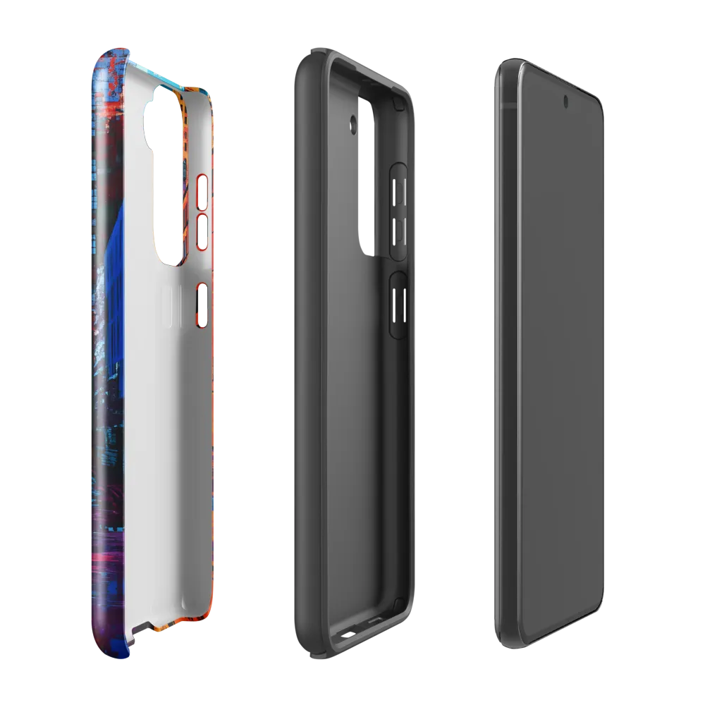 Vibrant Urban Horizons | Phone Case |  S21 FE | Tough Case | Glossy