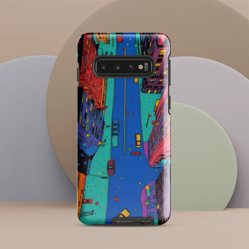 Aerial Dreamscape: The Pulse of Urban Life | Phone Case |  S10 | Tough Case | Glossy