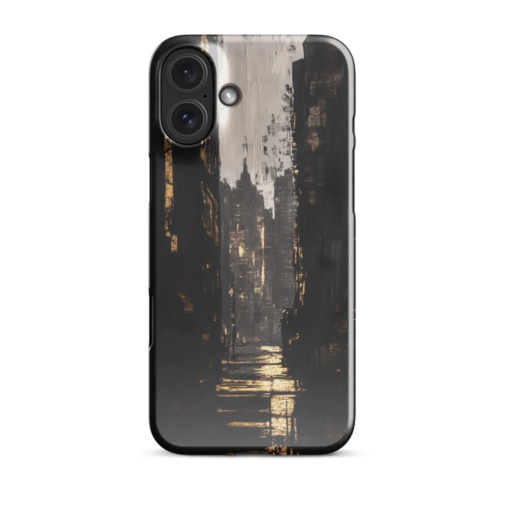 Whispers of Gold | Phone Case |  16 Plus | Snap Case | Glossy