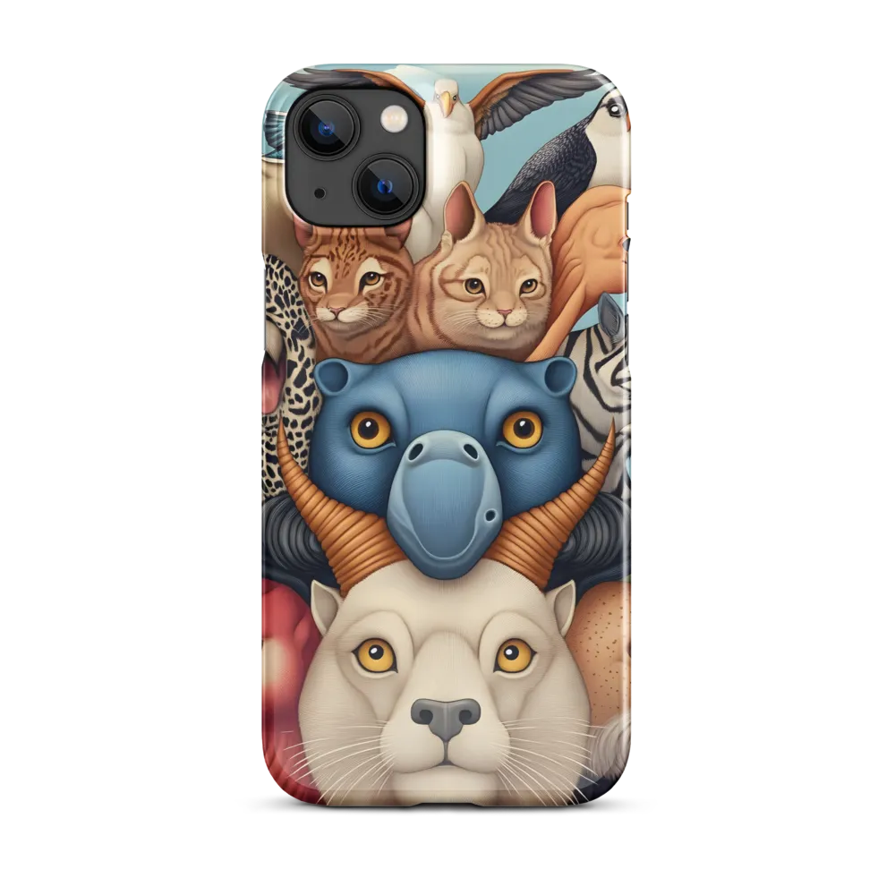 Harmonious Echoes of Wildlife | Phone Case |  14 Plus | Snap Case | Glossy
