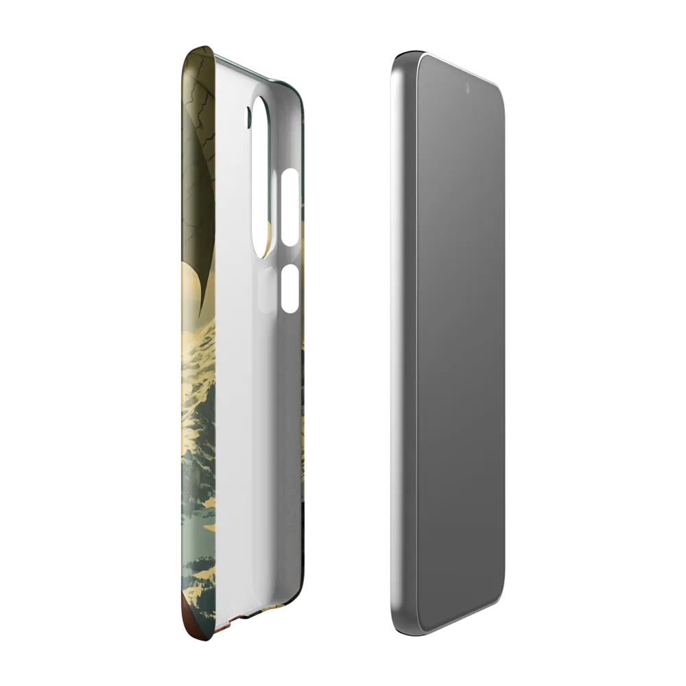 Mystic Harmony: The Dragon Keeper | Phone Case |  S23 Plus | Snap Case | Glossy
