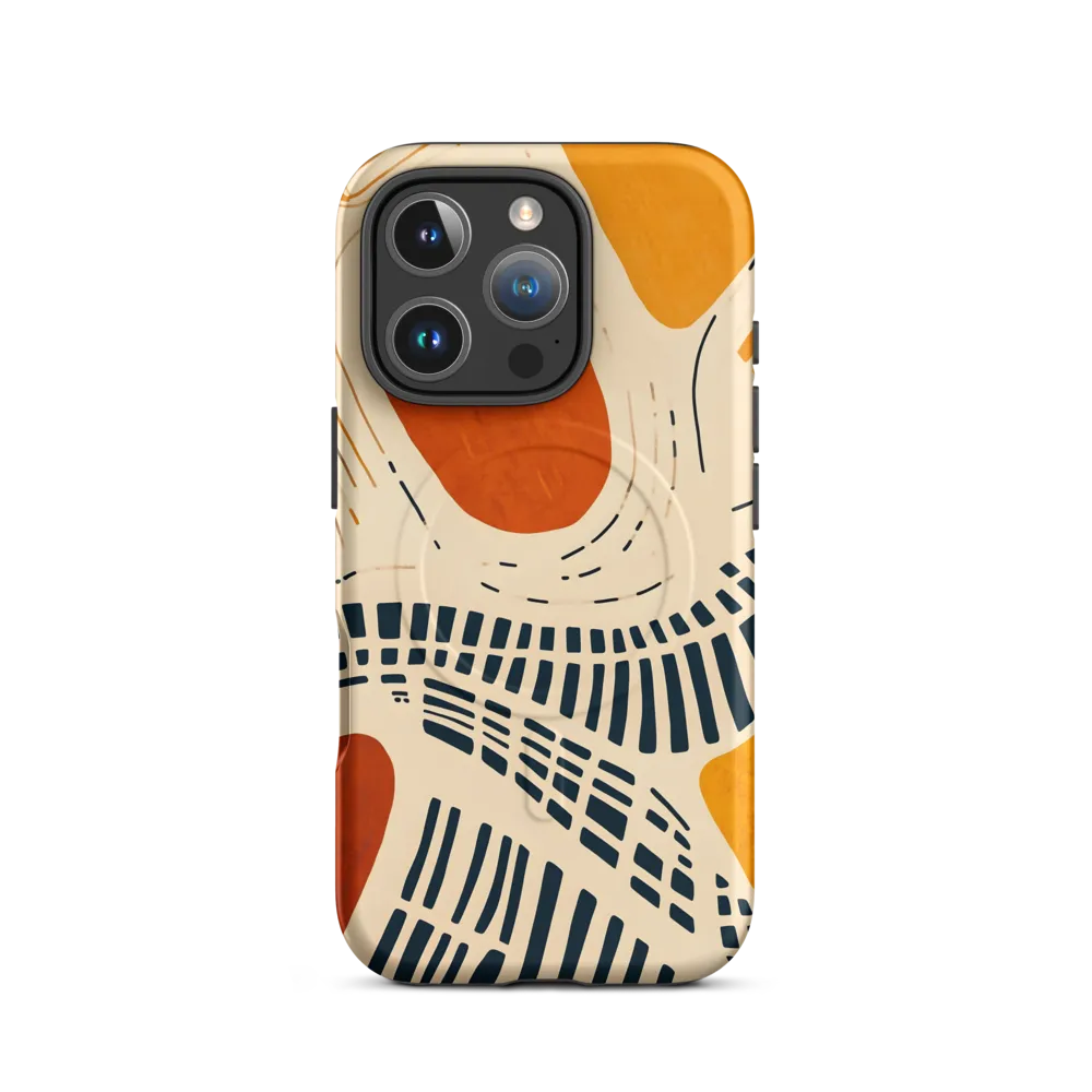 Urban Patterns in Harmony | Phone Case |  16 Pro | MagSafe® Tough Case | Matte