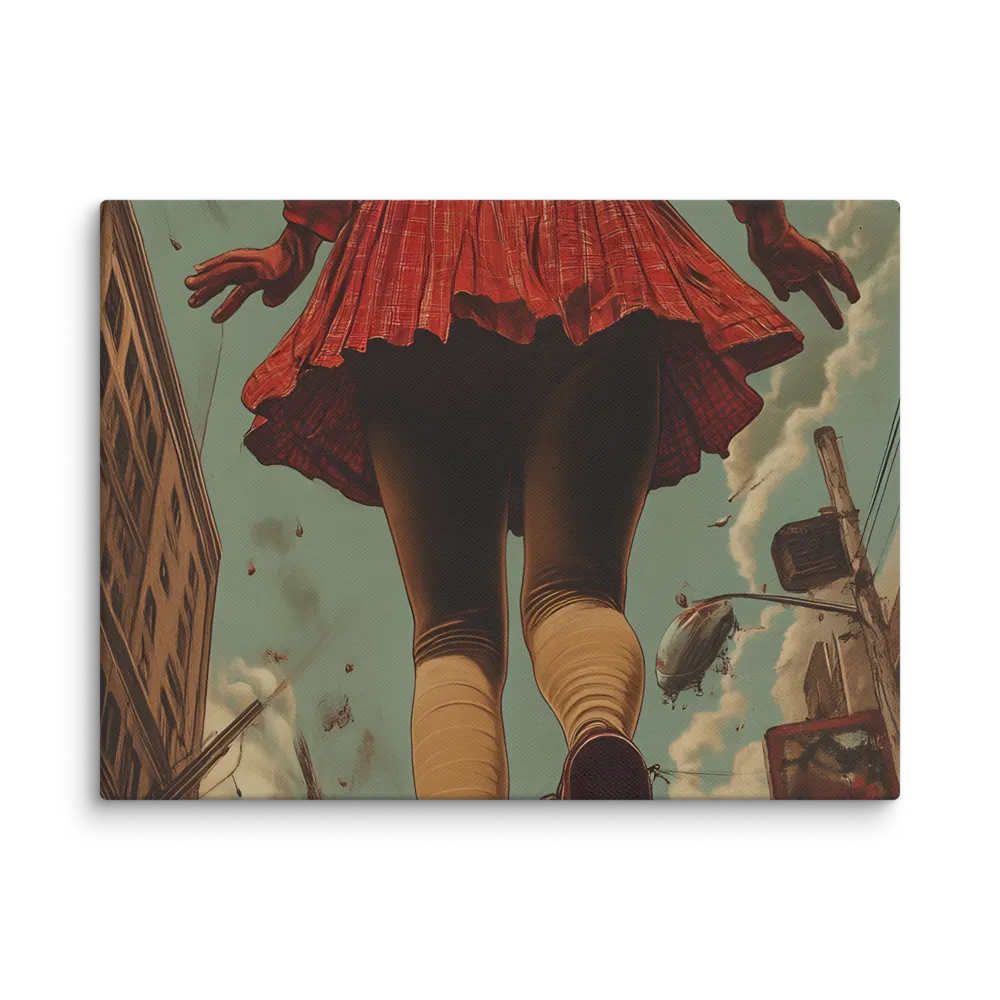 Flight of the Urban Dreamer | Canvas | 9″×12″