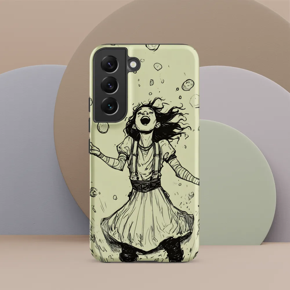 The Joy of Bubbles | Phone Case |  S22 | Tough Case | Matte
