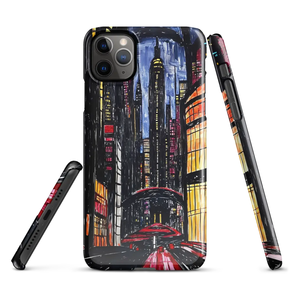 Urban Vibrance at Night | Phone Case |  11 Pro Max | Snap Case | Glossy