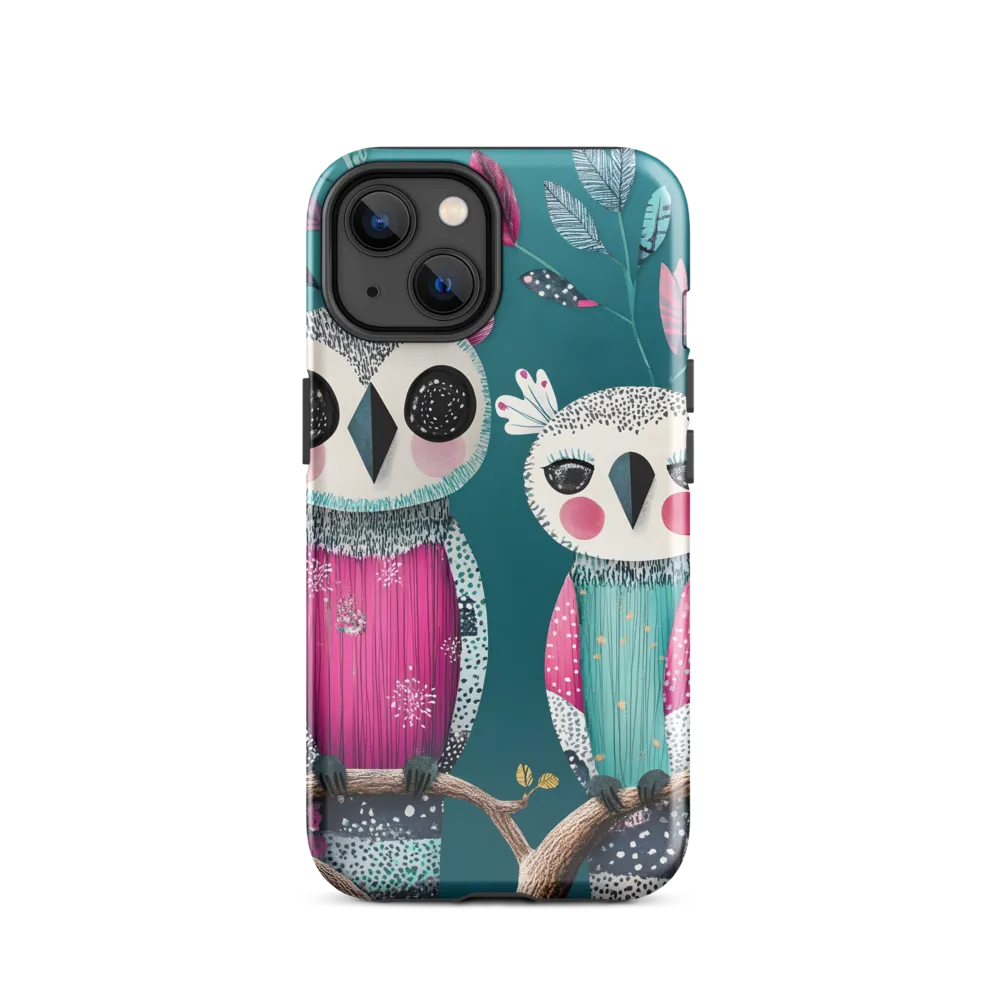 Whimsical Duo: A Celebration of Nature and Color