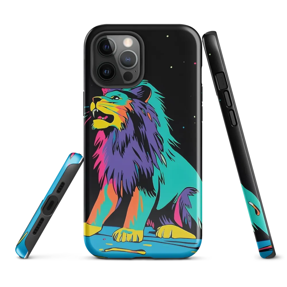 Roaring Colors: The Neon Lion