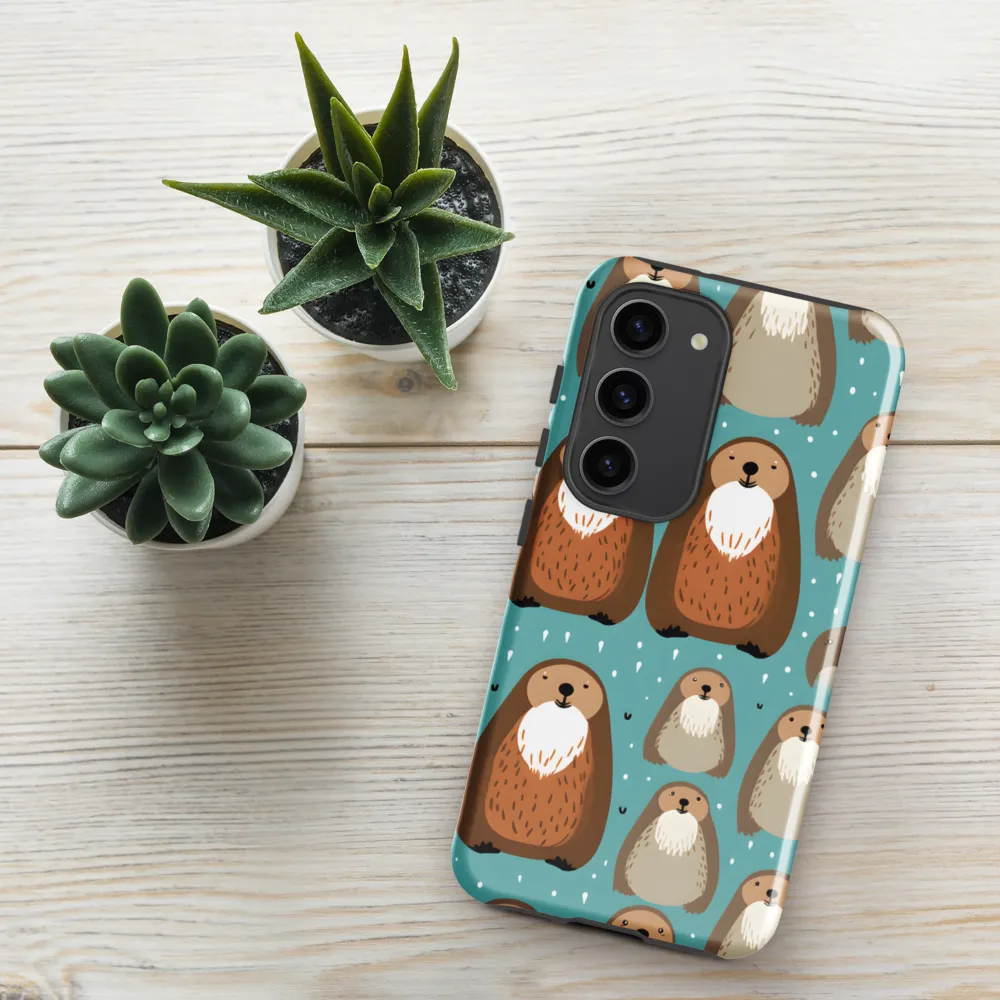 Whimsical Otter Pattern