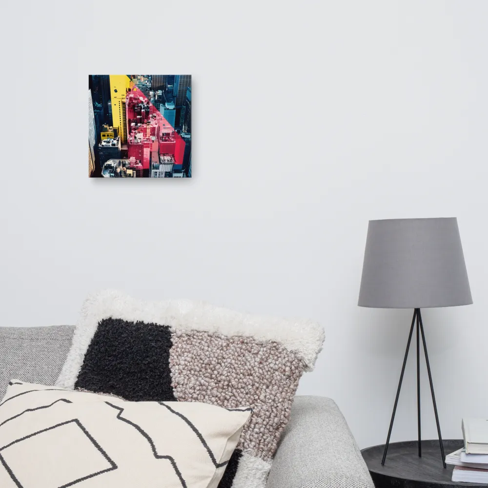Dynamic Urban Symphony | Canvas | 12″×12″
