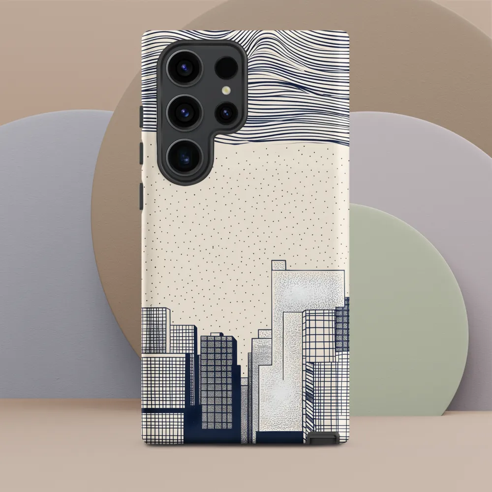 Urban Patterns: A Minimalist Skyline