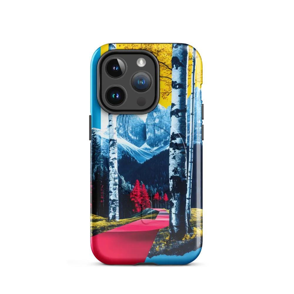 Vibrant Pathways in a Surreal Landscape