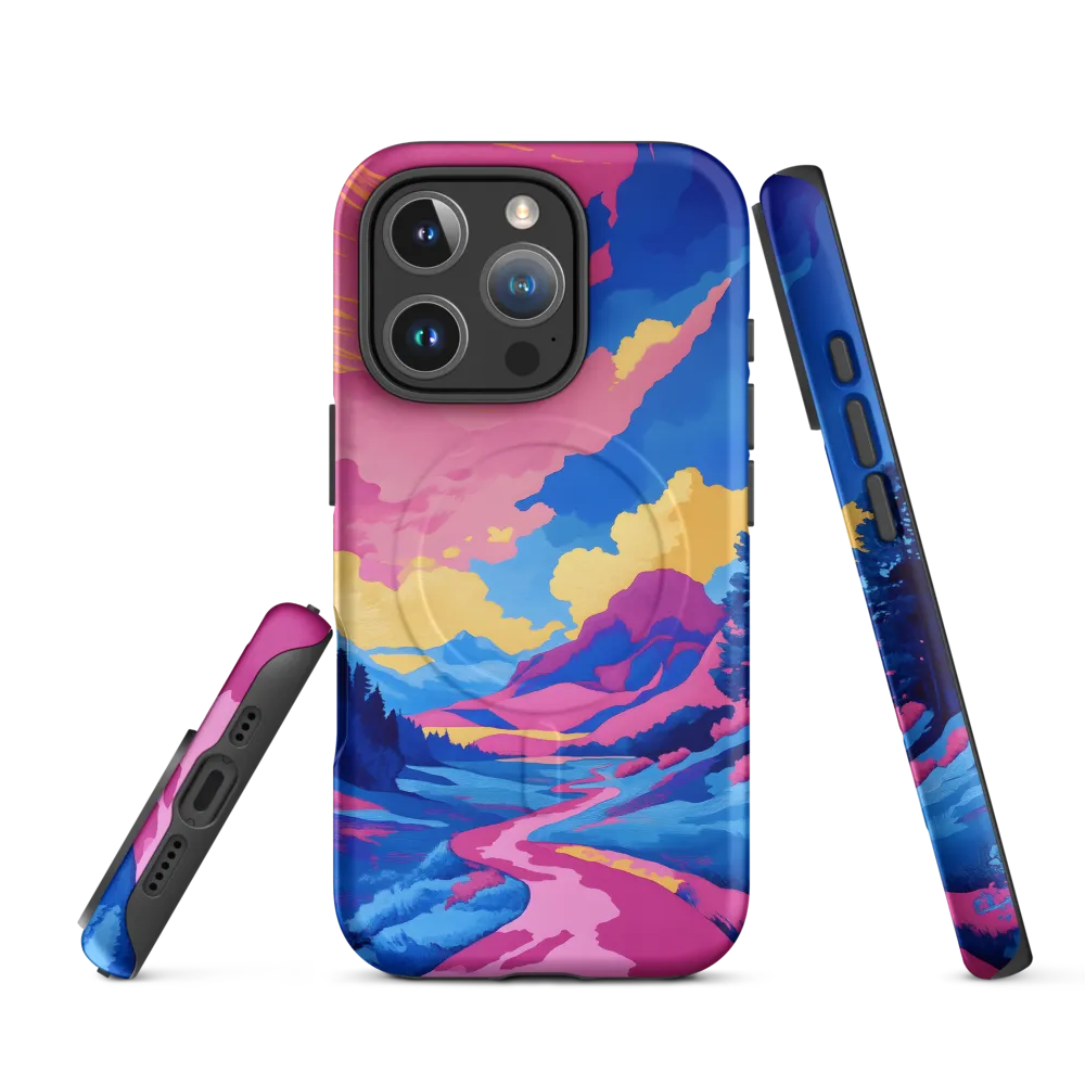 Dreamscape: The Serene River | Phone Case |  16 Pro | MagSafe® Tough Case | Matte