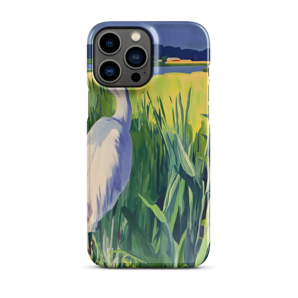 Graceful Presence: The Heron in the Meadow