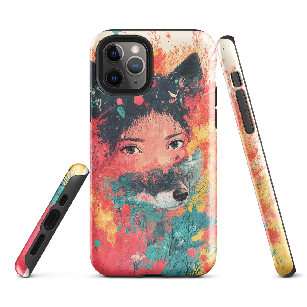 Harmony of Spirit: Girl and Wolf
