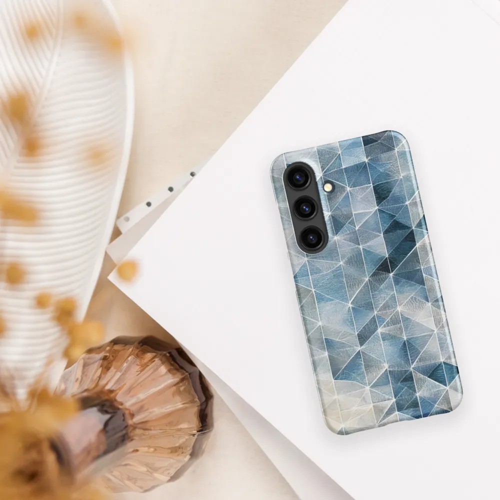 Geometric Harmony in Blue