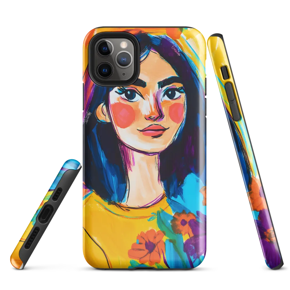 Vibrant Blossoms | Phone Case |  11 Pro Max | Tough Case | Glossy