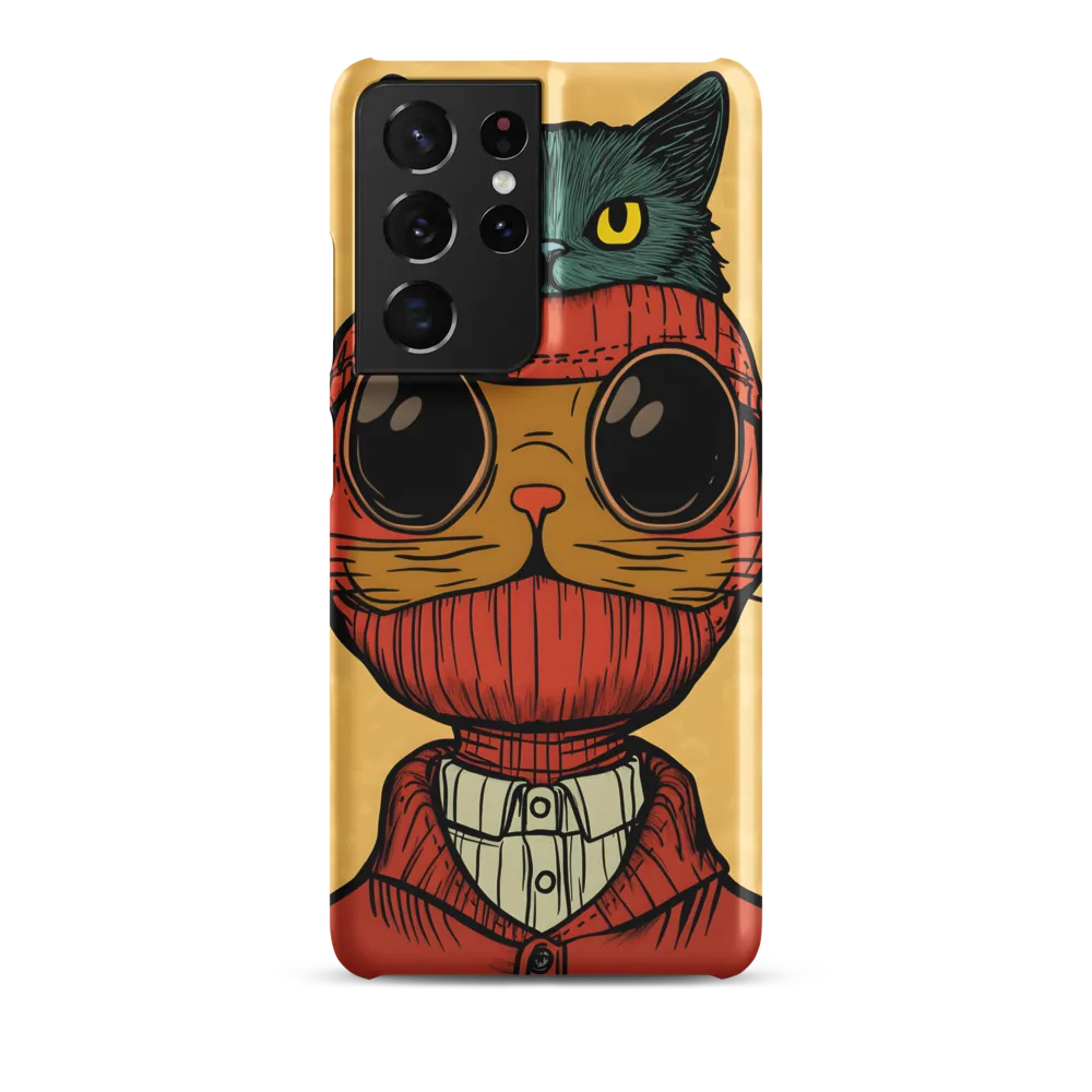 Whimsical Fusion: Cat and Human