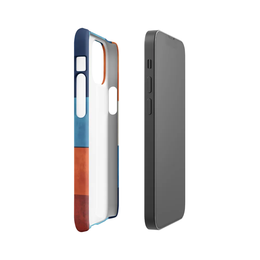 Geometric Harmony in Color | Phone Case |  13 Mini | Snap Case | Matte