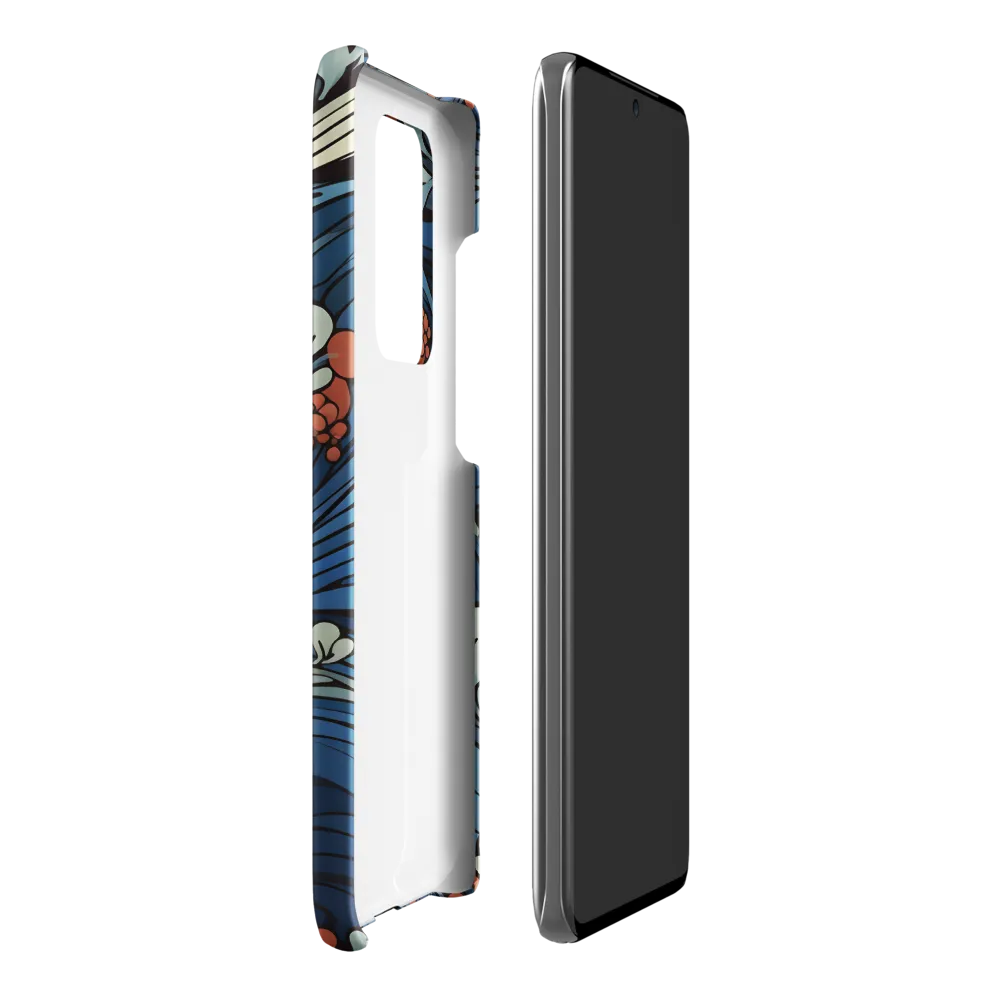 Nature's Elegance: An Oceanic Tapestry | Phone Case |  S20 Ultra | Snap Case | Matte