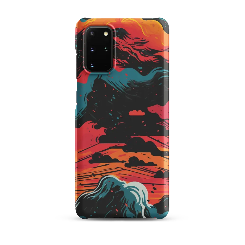 Ethereal Twilight: A Dramatic Landscape in Motion