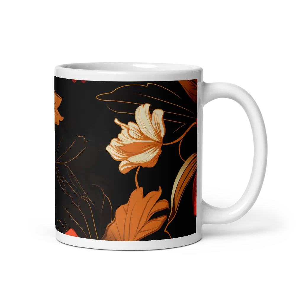 Elegance in Bloom | Mugs | Multiple Sizes & Colors