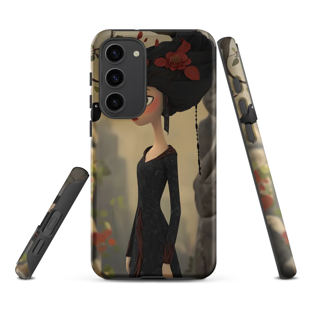Whispers of Elegance | Phone Case |  S23 Plus | Tough Case | Matte