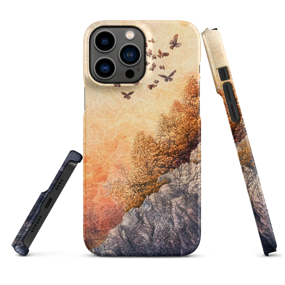 Fluttering Dreams of Serenity | Phone Case |  13 Pro Max | Snap Case | Matte