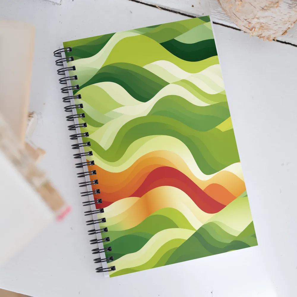 Waves of Nature | Spiral Notebook