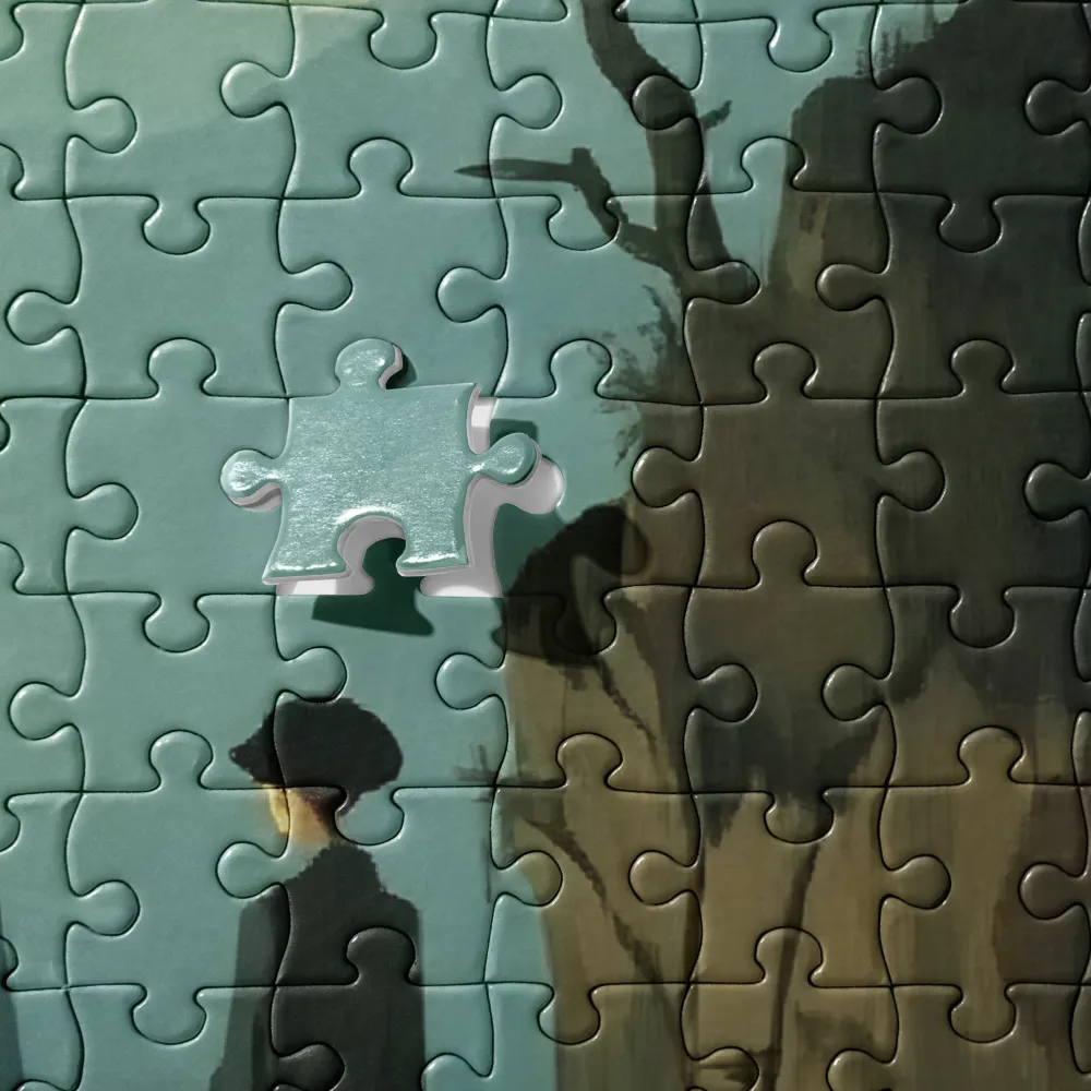 Contemplation at the Edge | Jigsaw Puzzle | 252 pieces