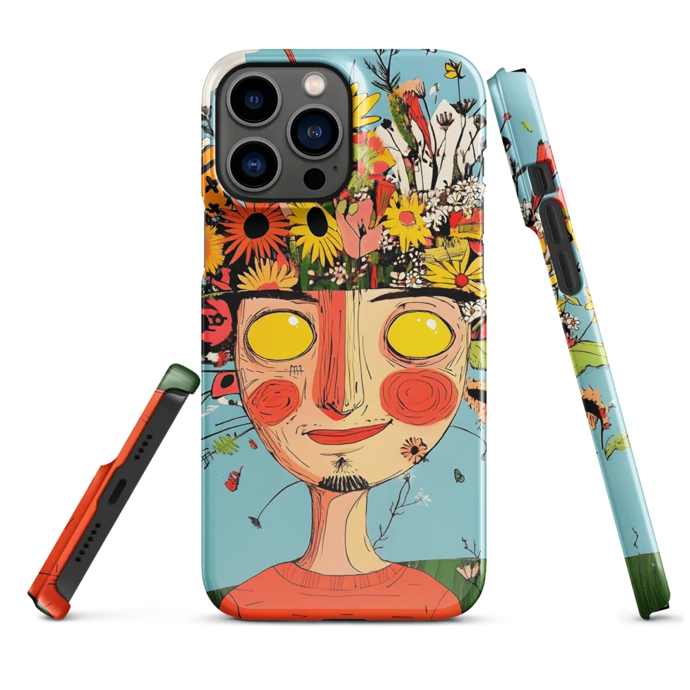 Whimsical Bloom | Phone Case |  13 Pro Max | Snap Case | Glossy
