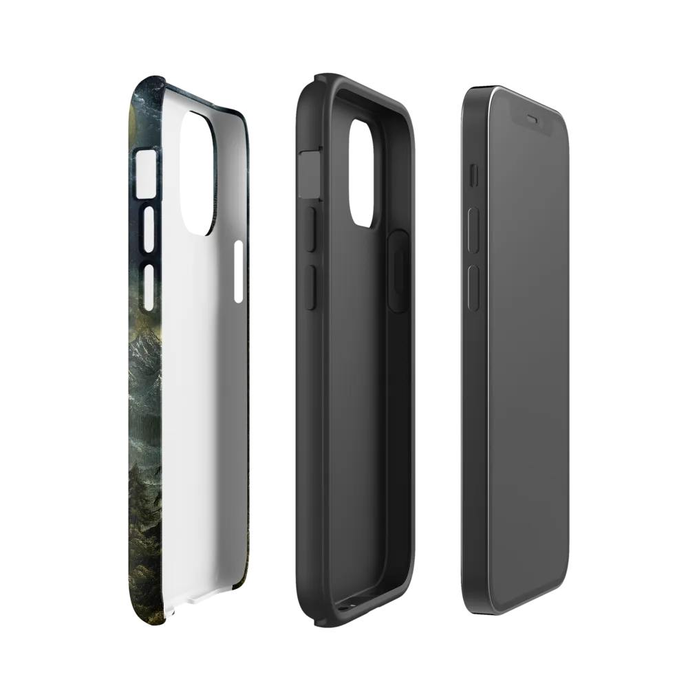 Whispers of the Moonlit Castle | Phone Case |  12 mini | Tough Case | Matte