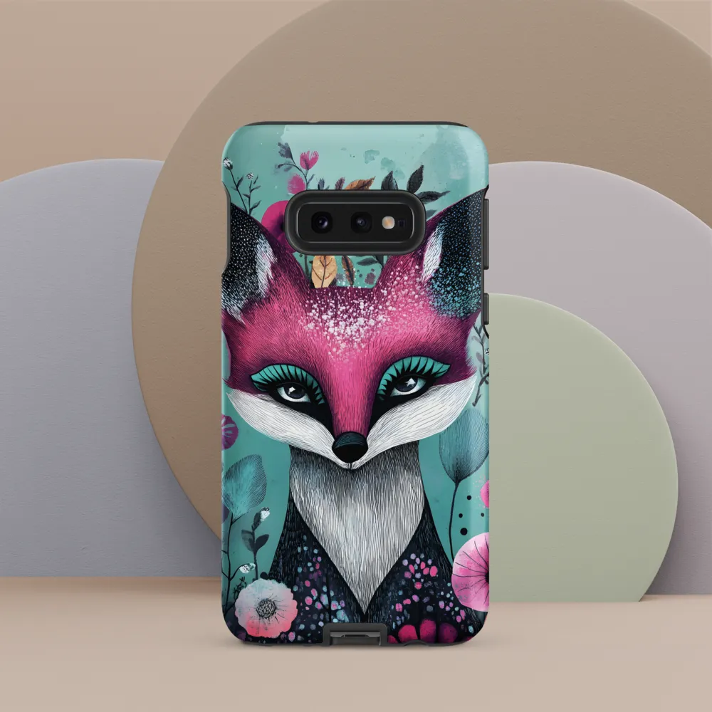 Whimsical Fox Among Blossoms
